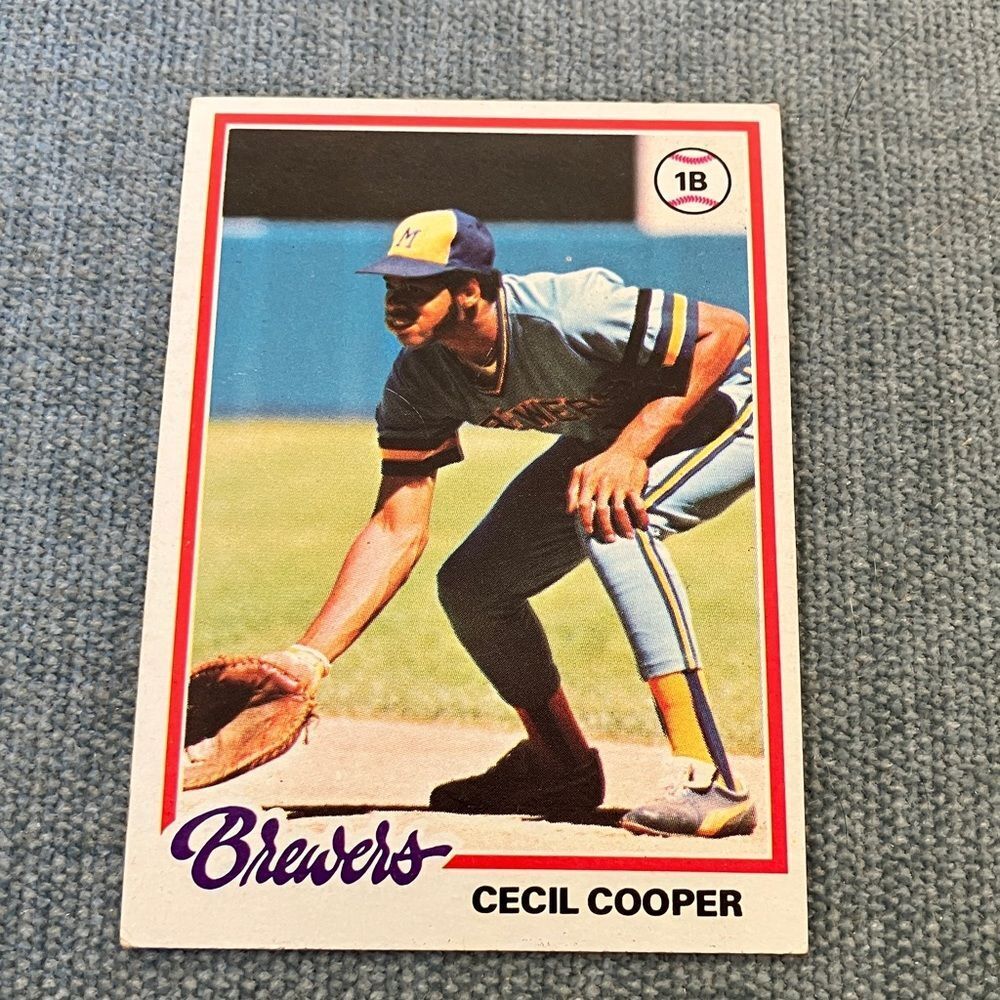 1978 Topps Milwaukee Brewers Baseball Card Trading Card - Picture 1 of 2